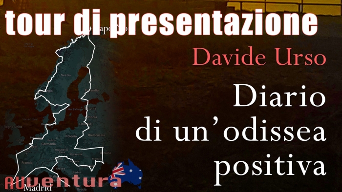 Diario di un&#039;odissea positiva, il tour di presentazione del libro